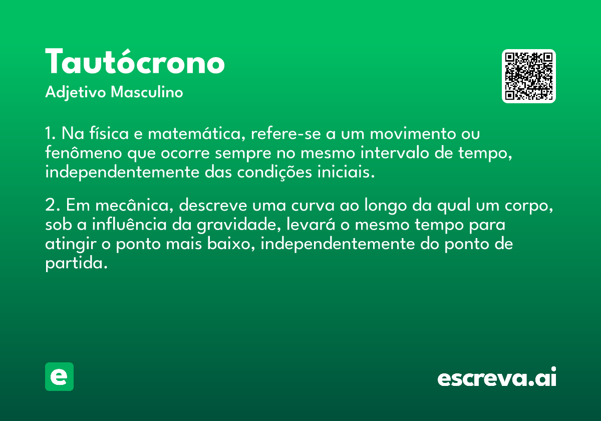 tautócrono