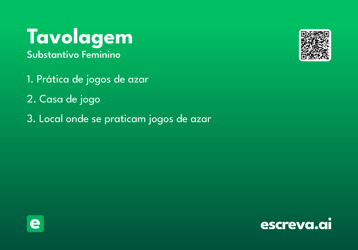 tavolagem