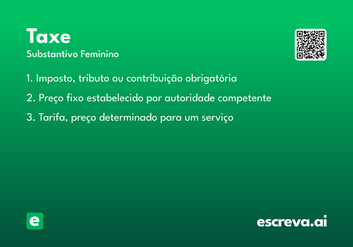 taxe