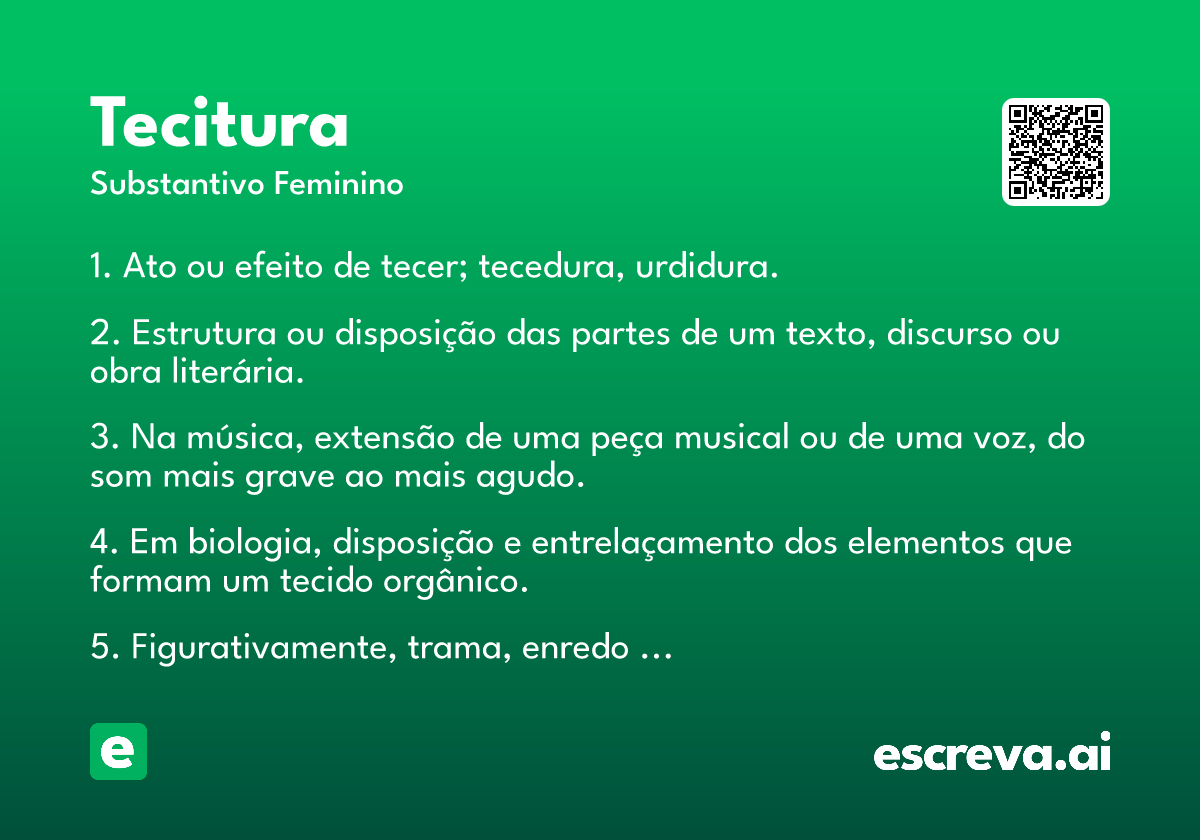 tecitura