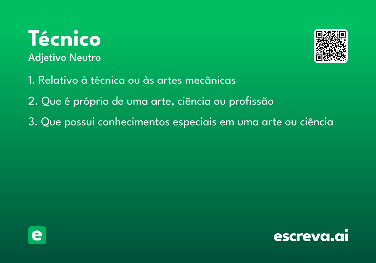 técnico
