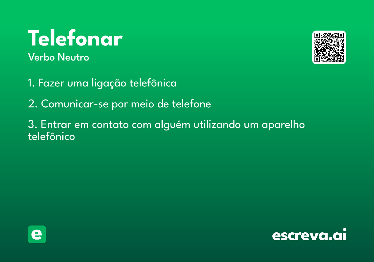 telefonar