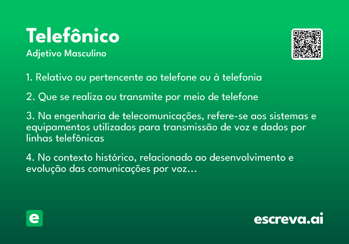telefônico