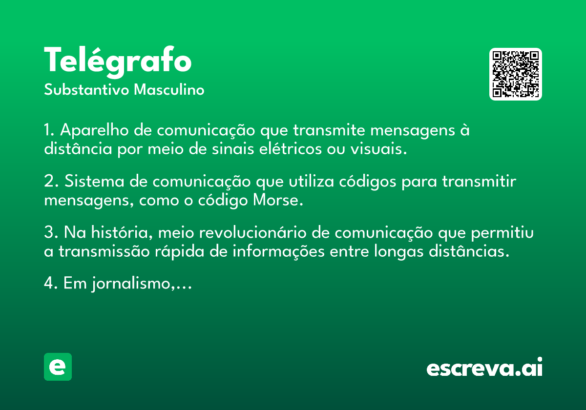 telégrafo