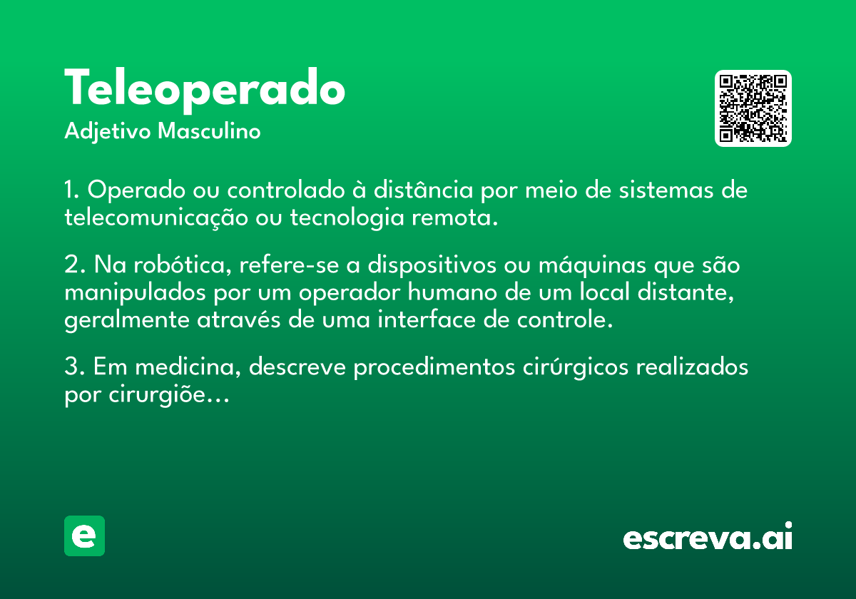 teleoperado