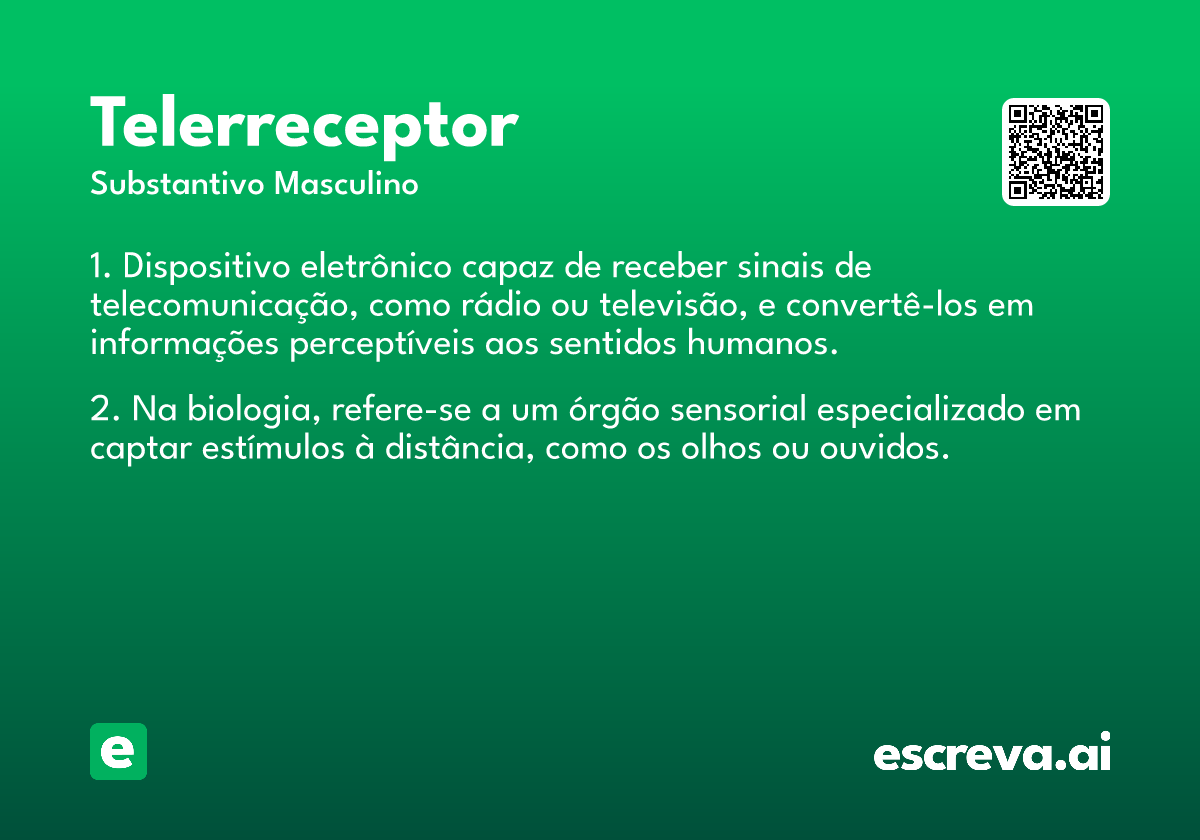 telerreceptor