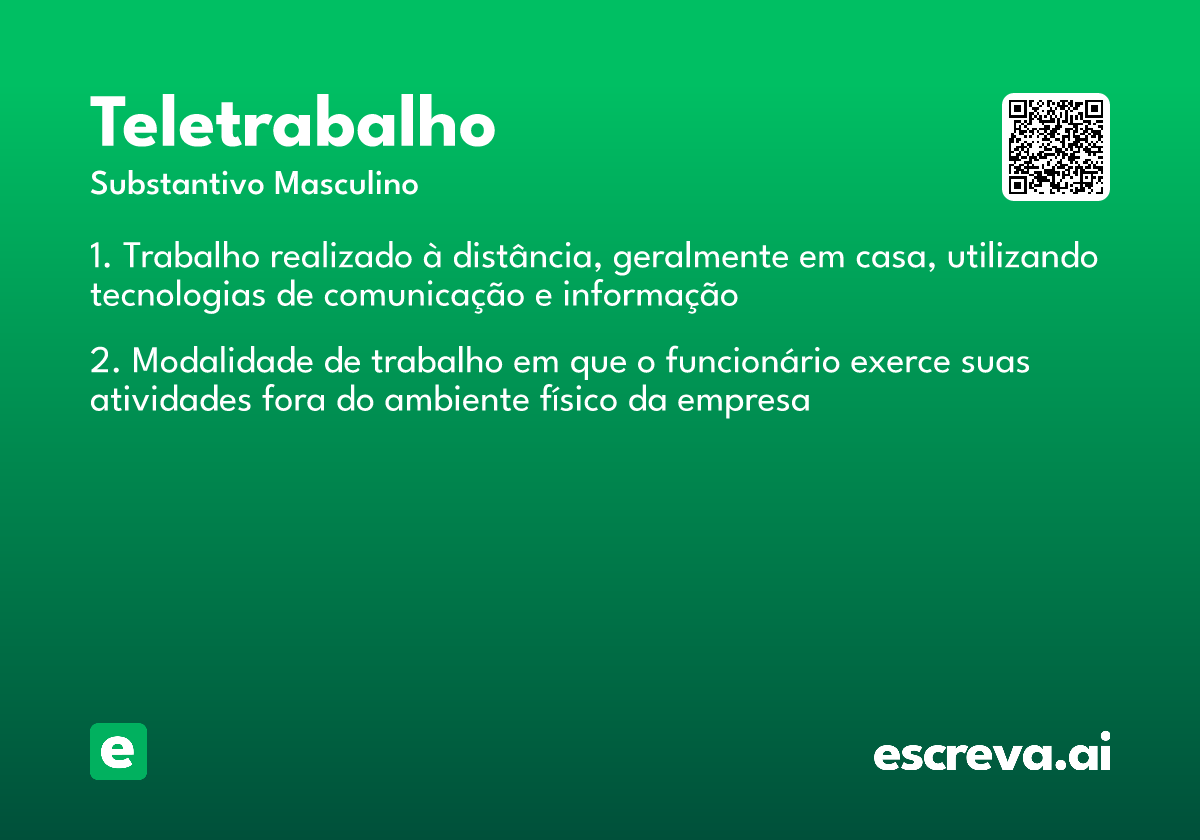teletrabalho
