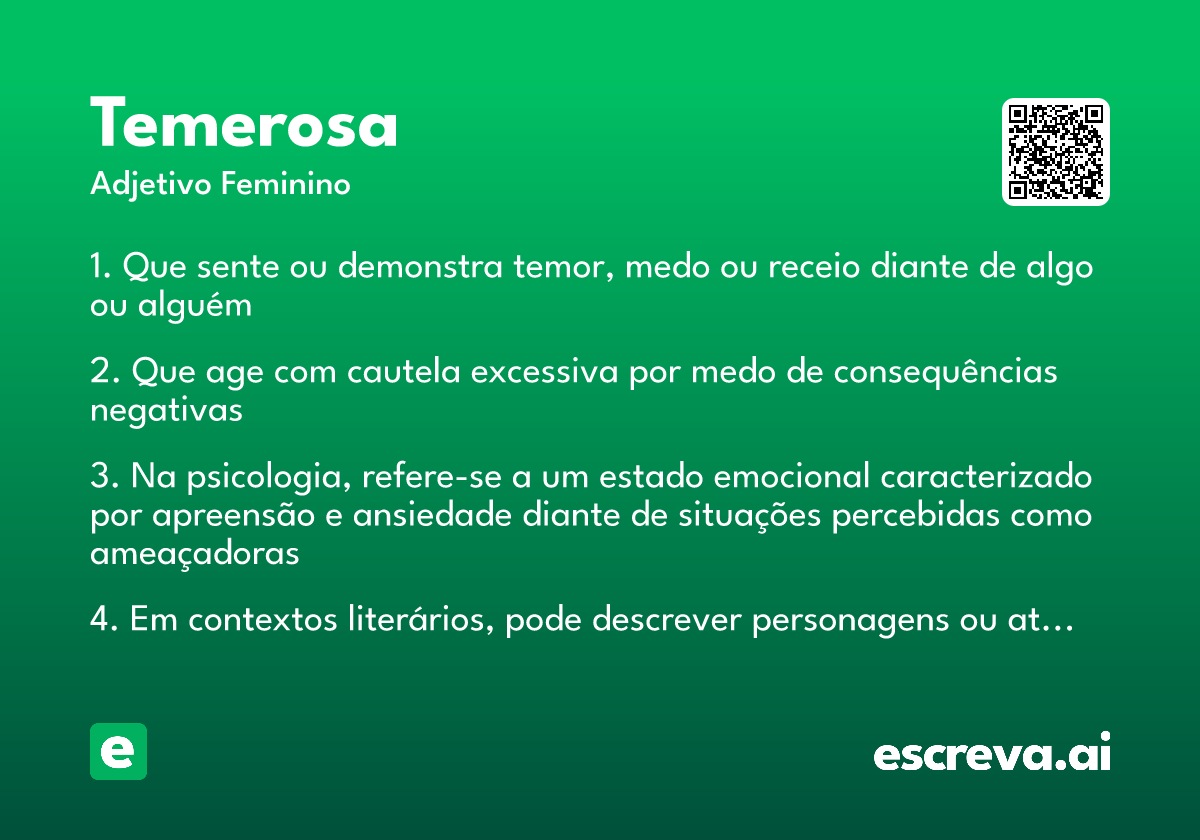 temerosa