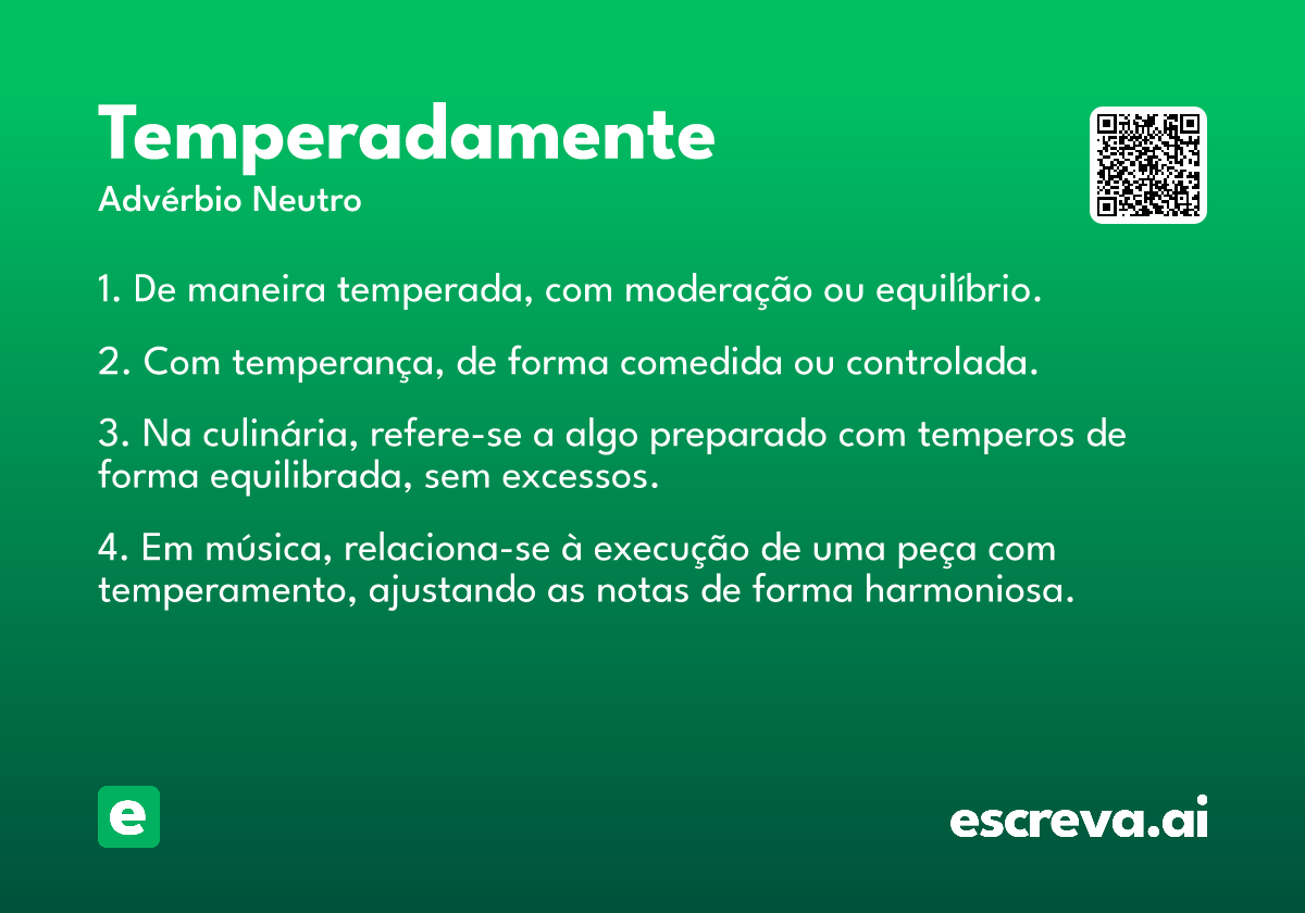 temperadamente