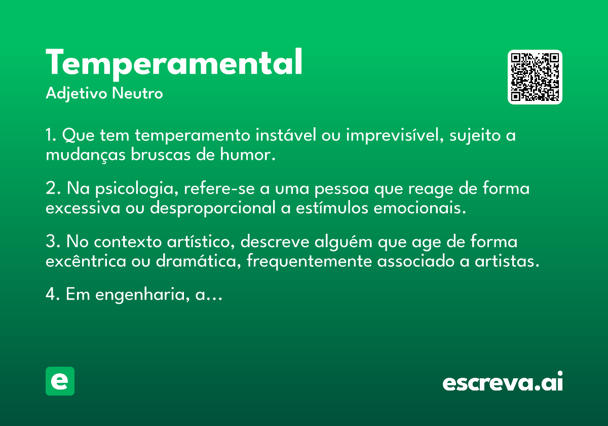 temperamental