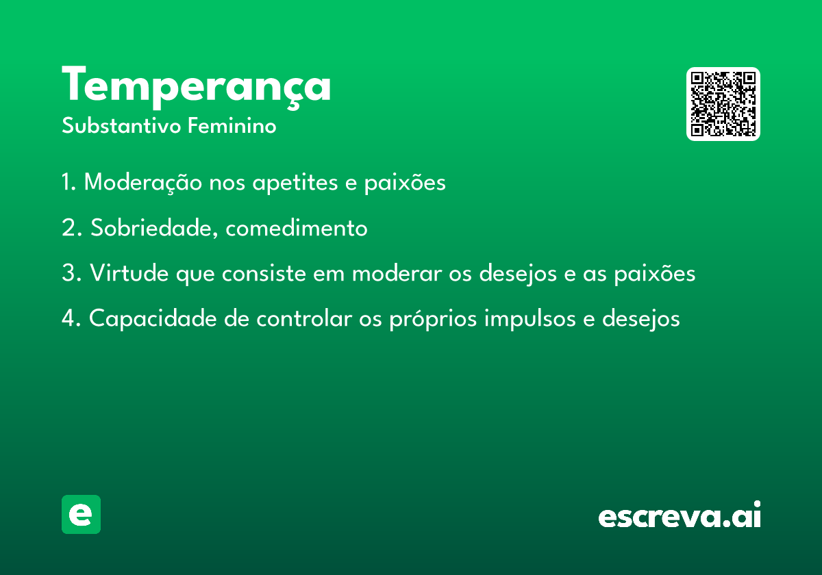 temperança