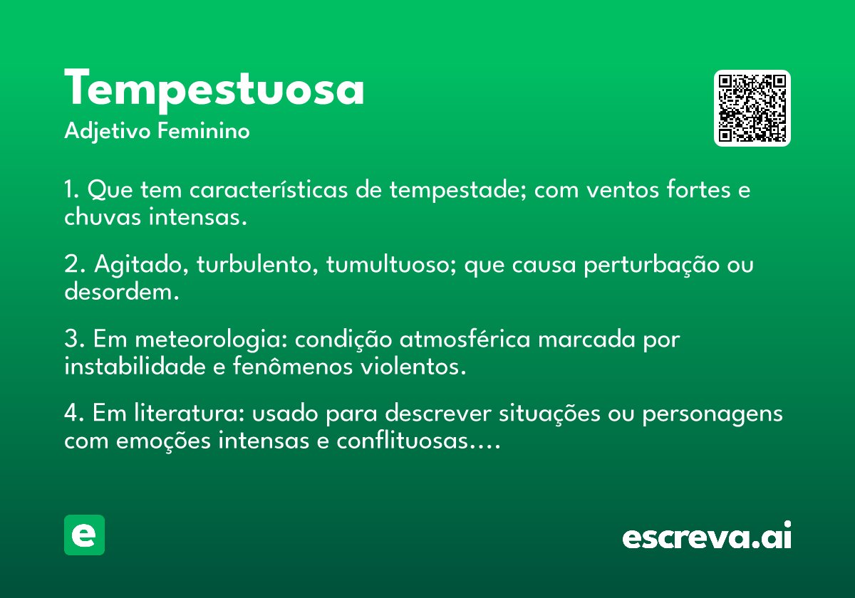 tempestuosa
