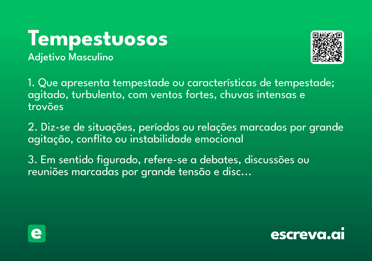 tempestuosos