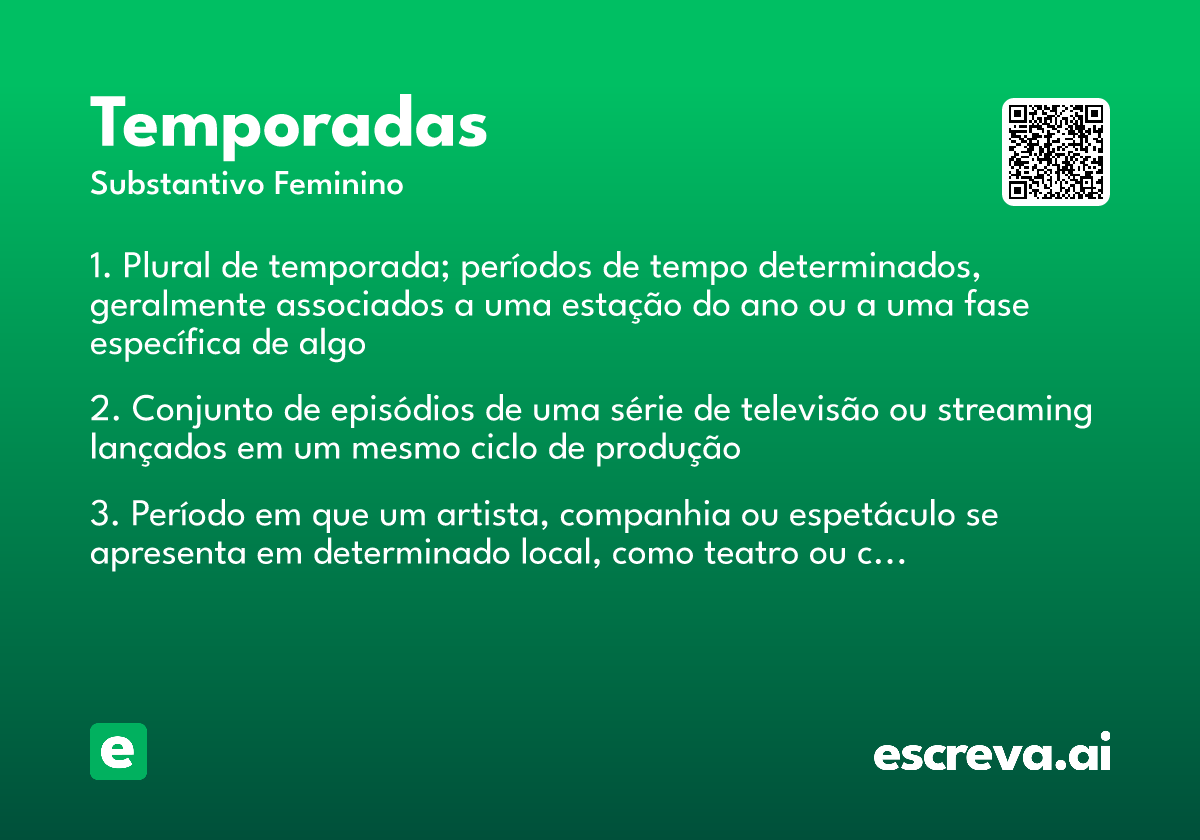 temporadas