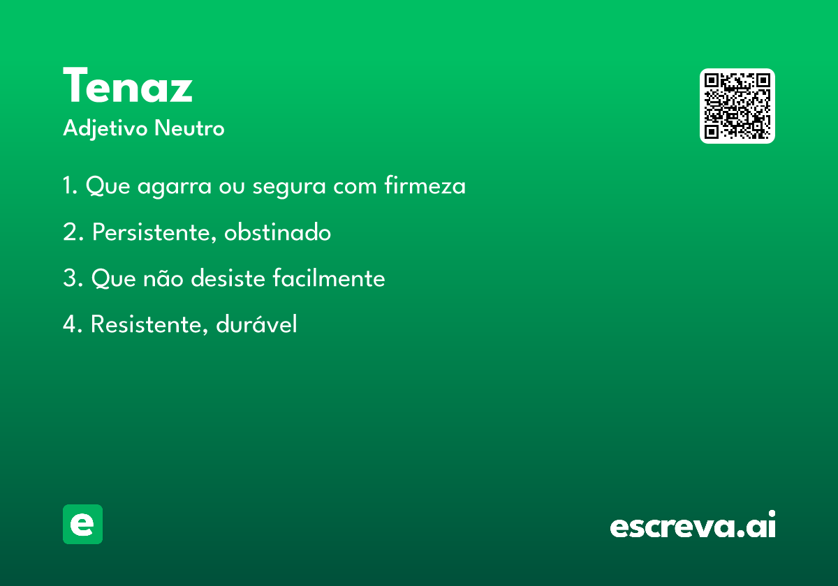 tenaz