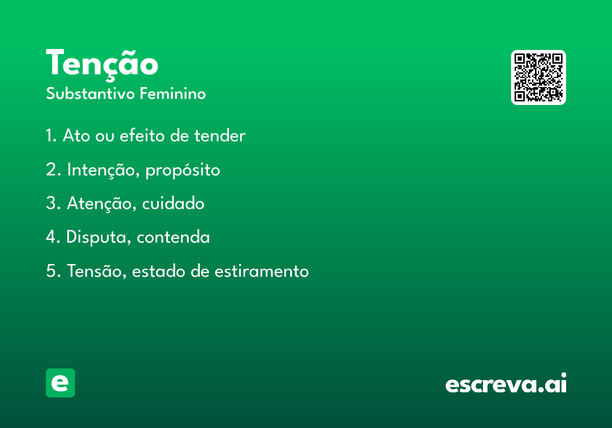 tenção