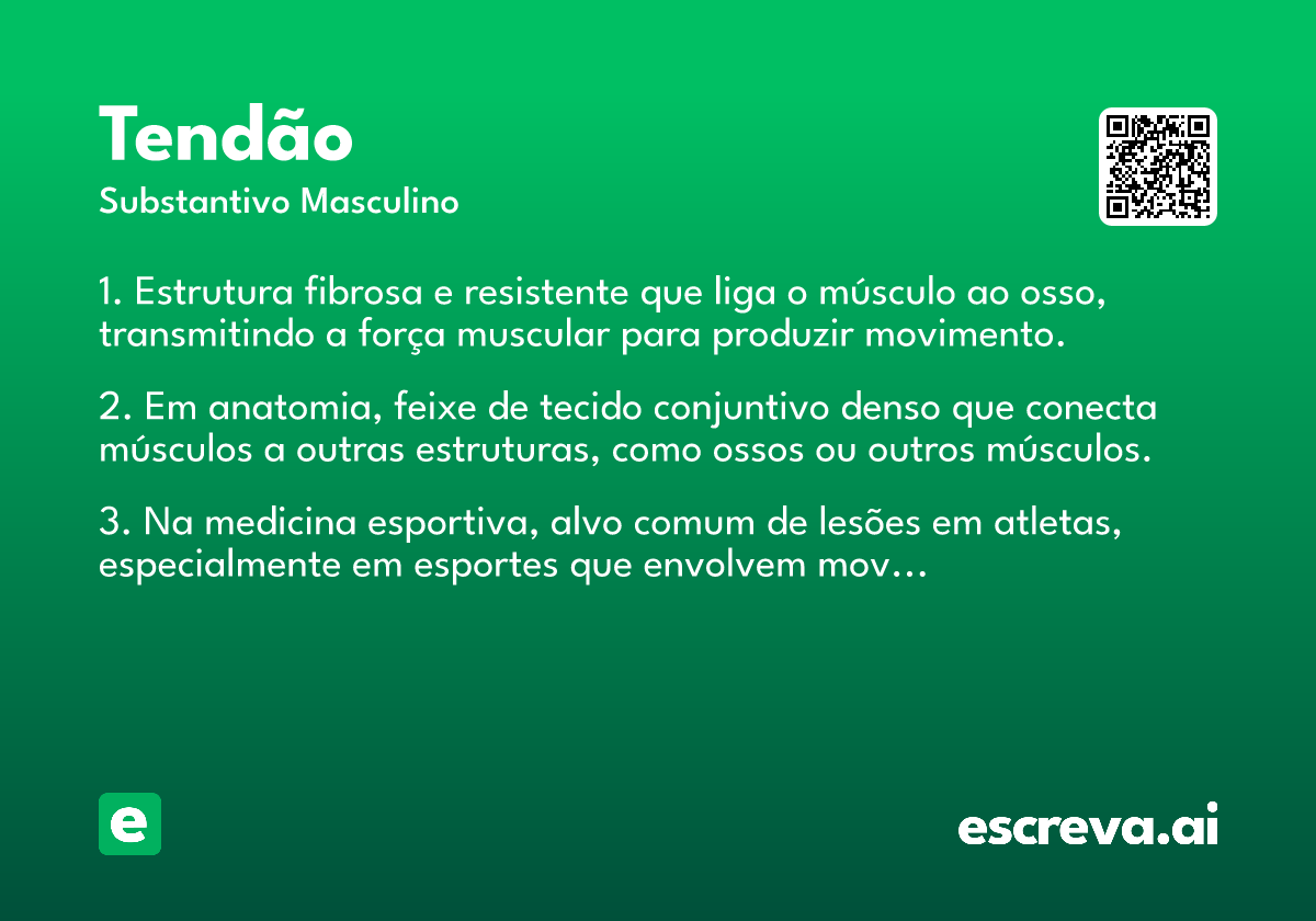 tendão