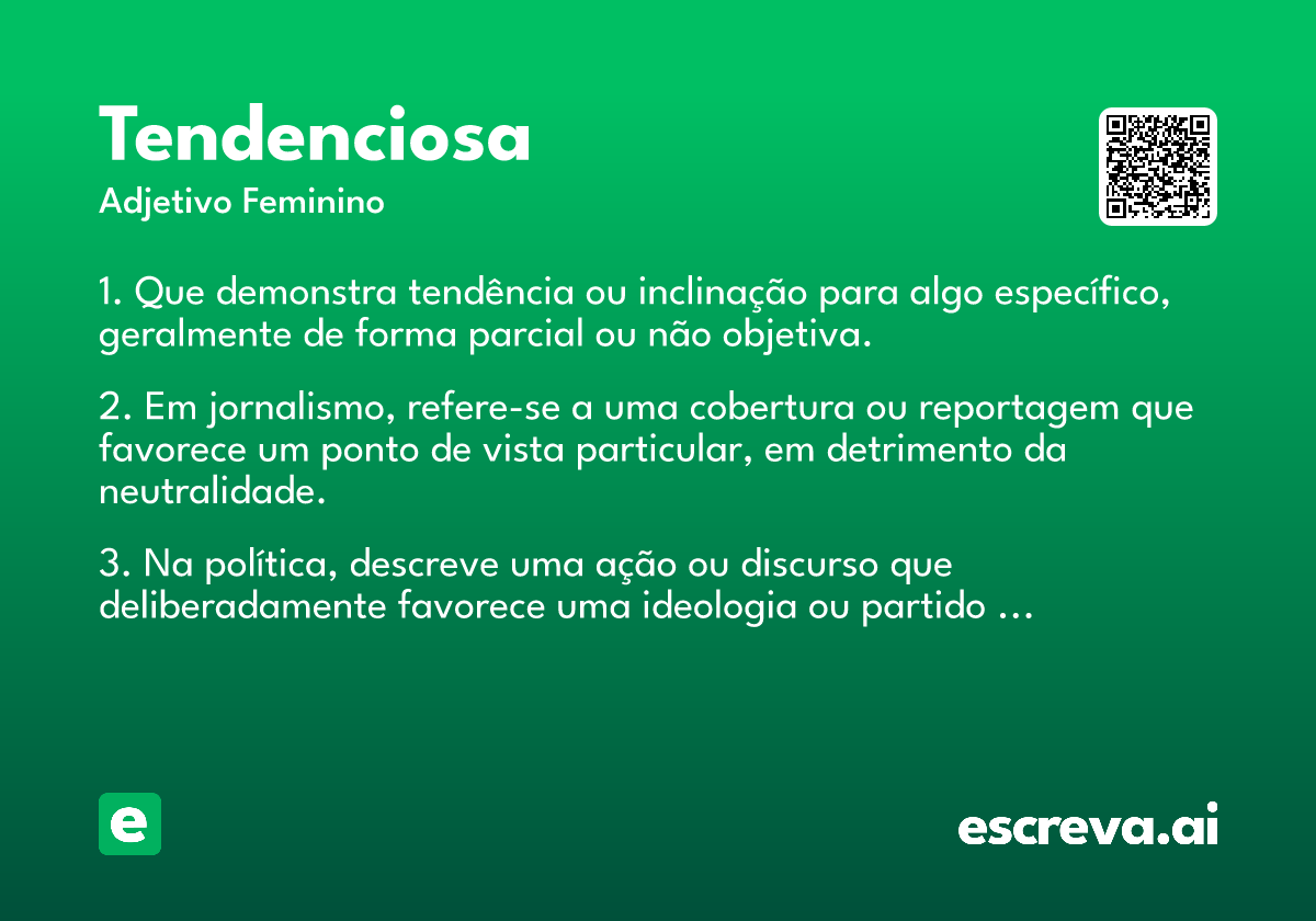 tendenciosa