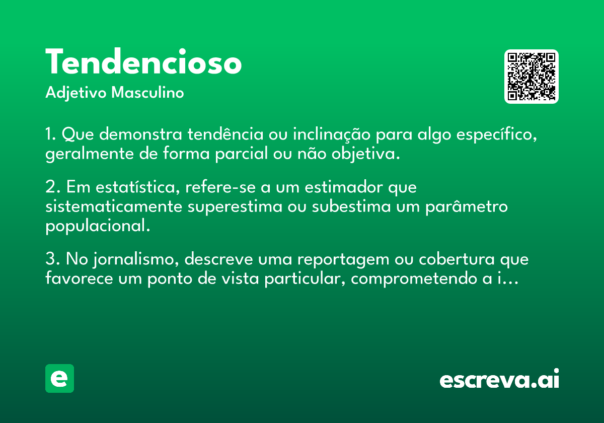 tendencioso