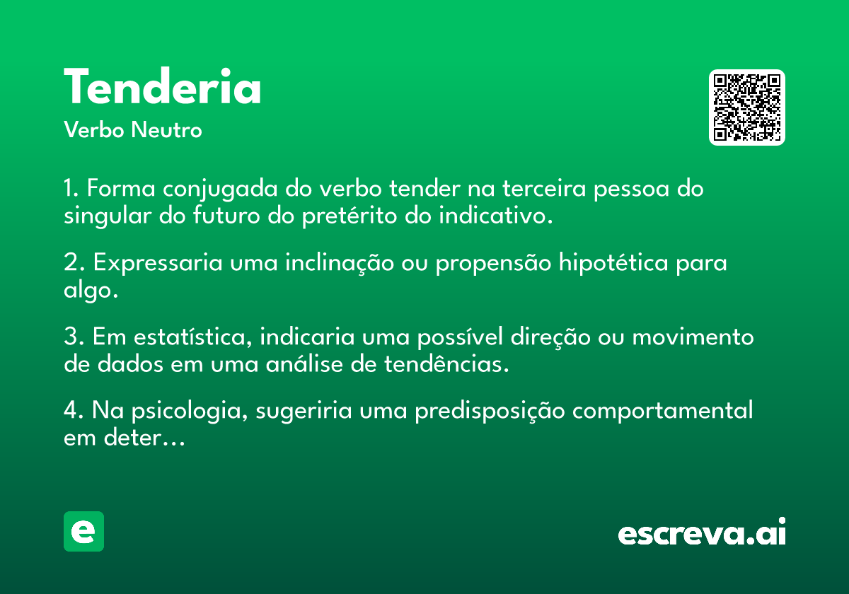 tenderia