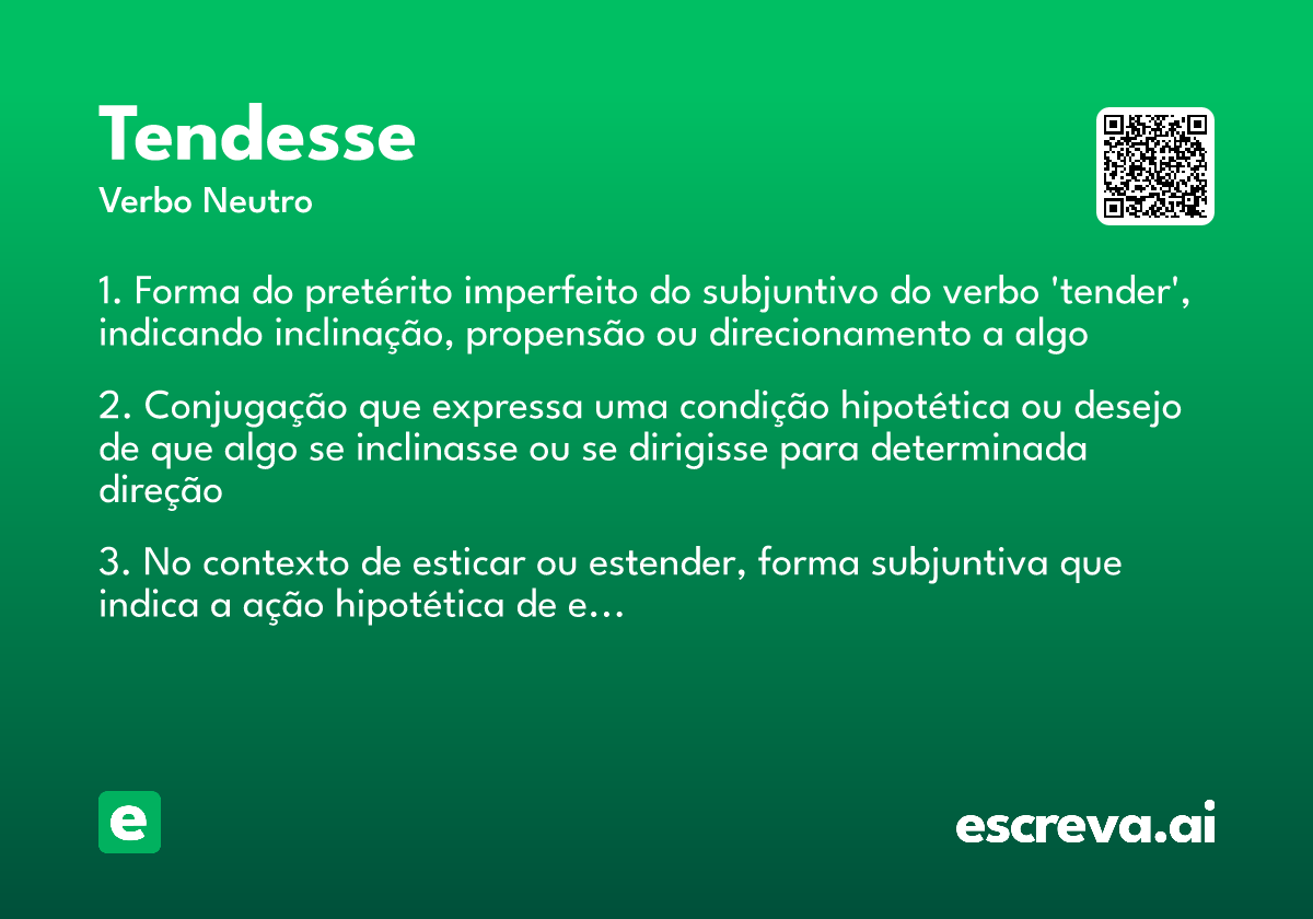 tendesse