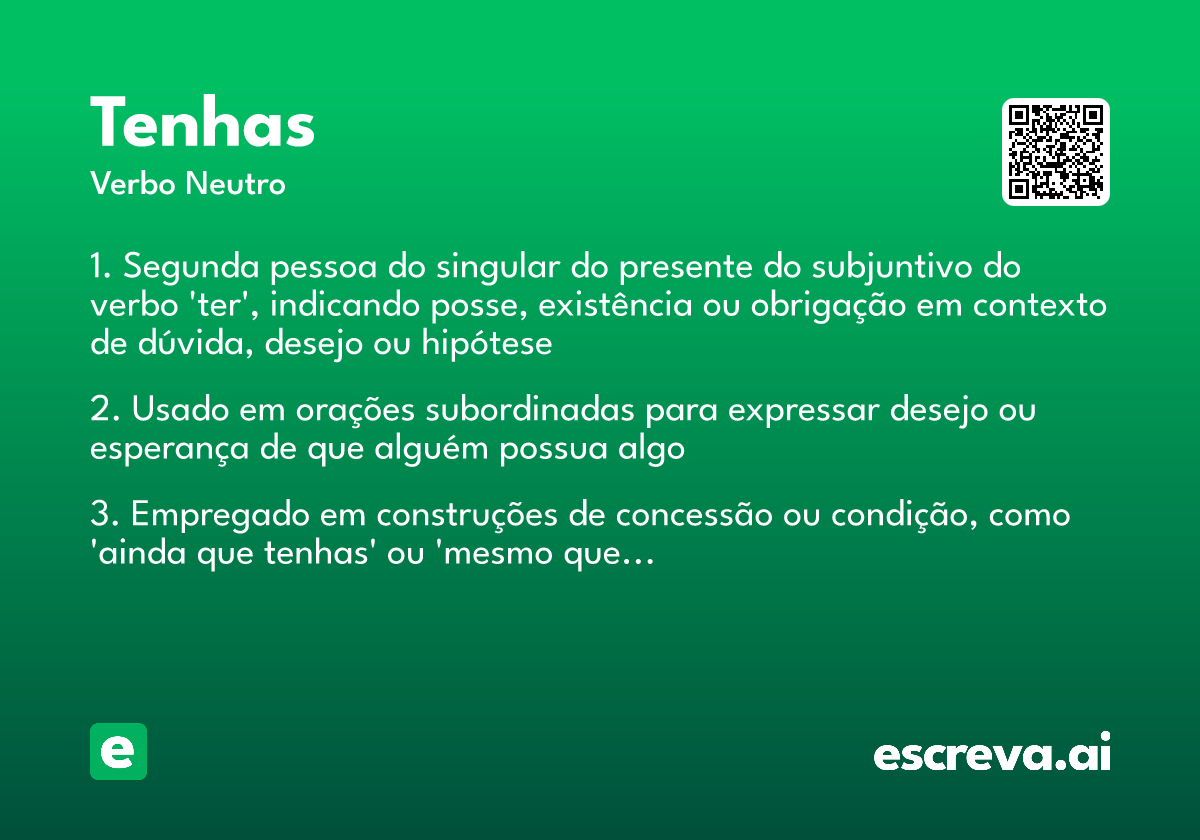 tenhas