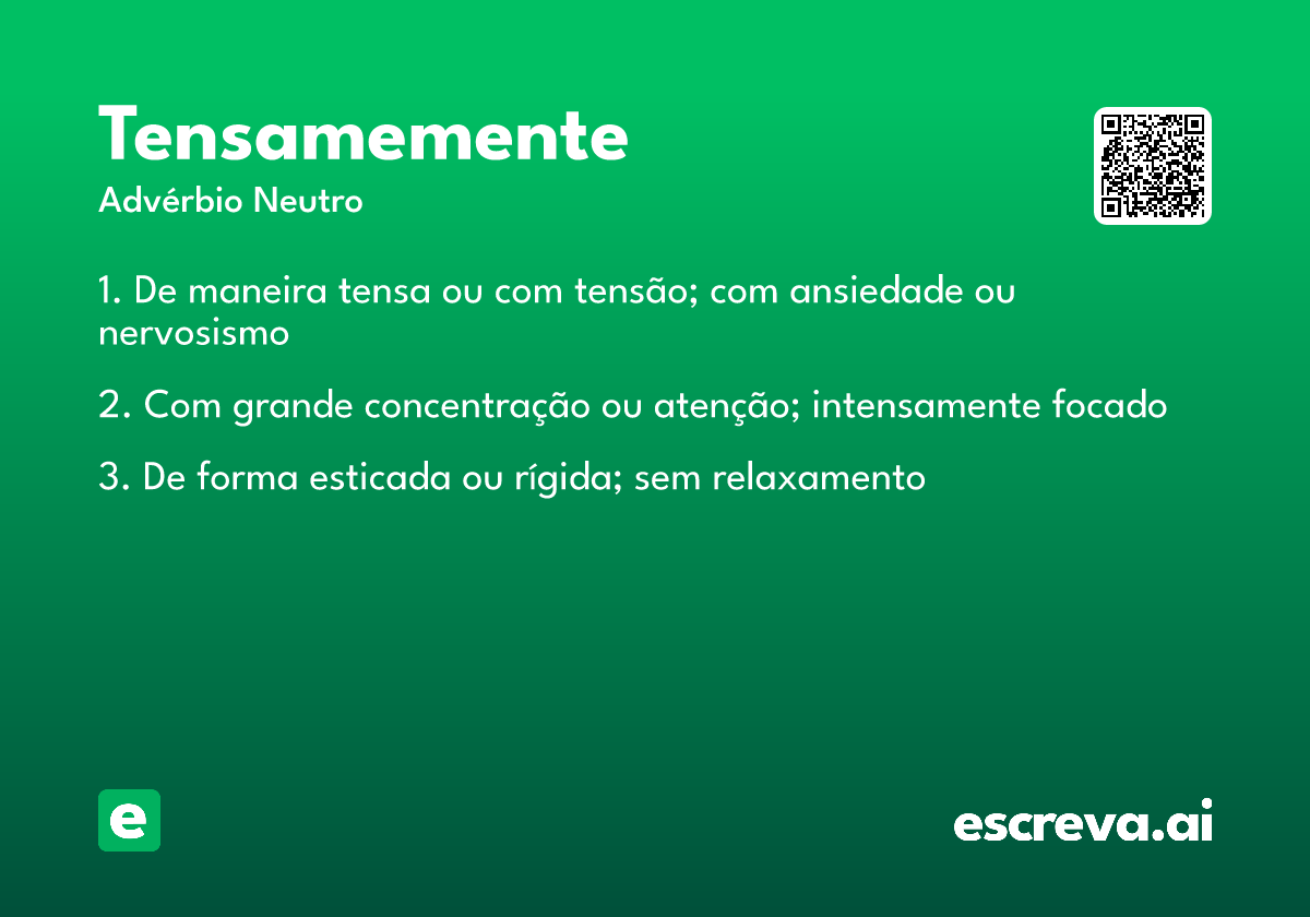 tensamemente