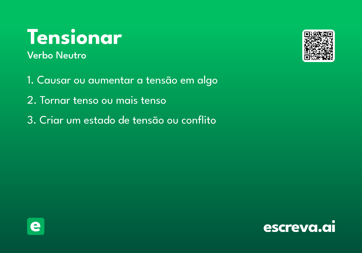 tensionar