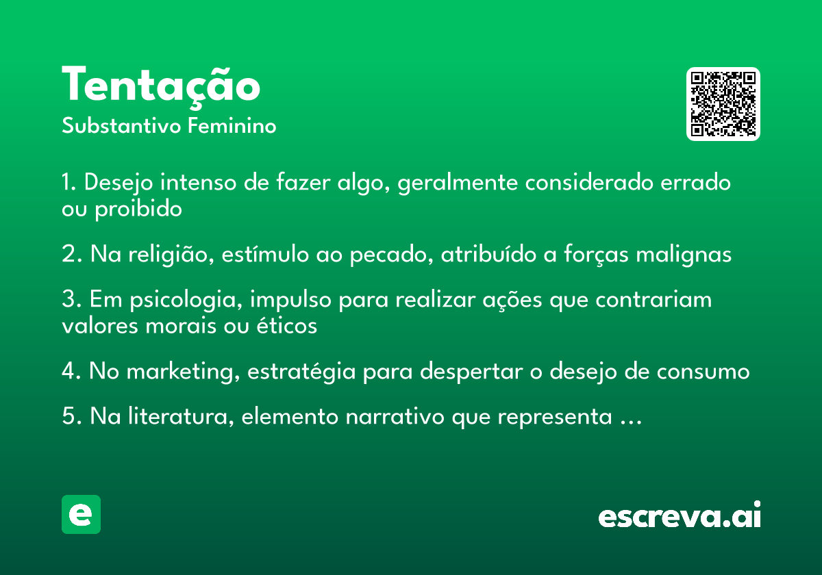 tentação