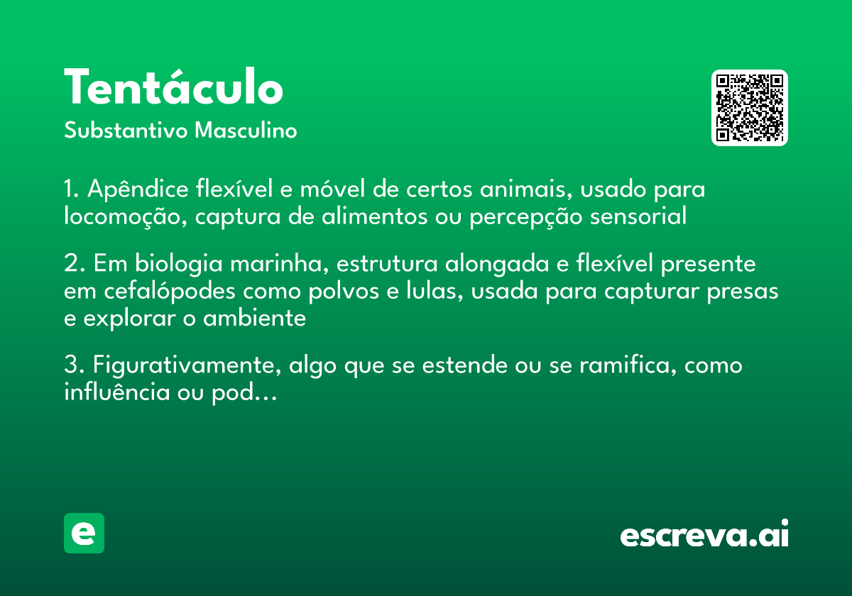 tentáculo