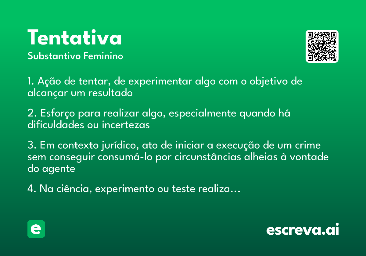 tentativa