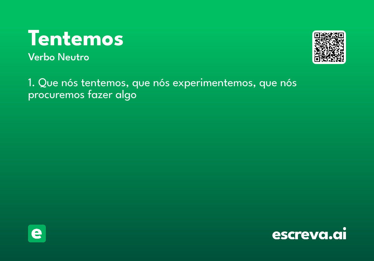 tentemos