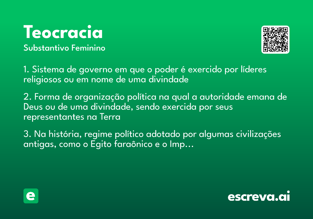 teocracia