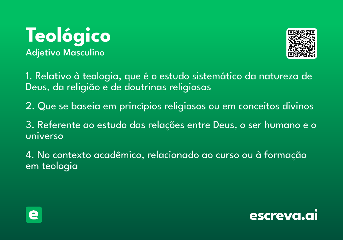 teológico