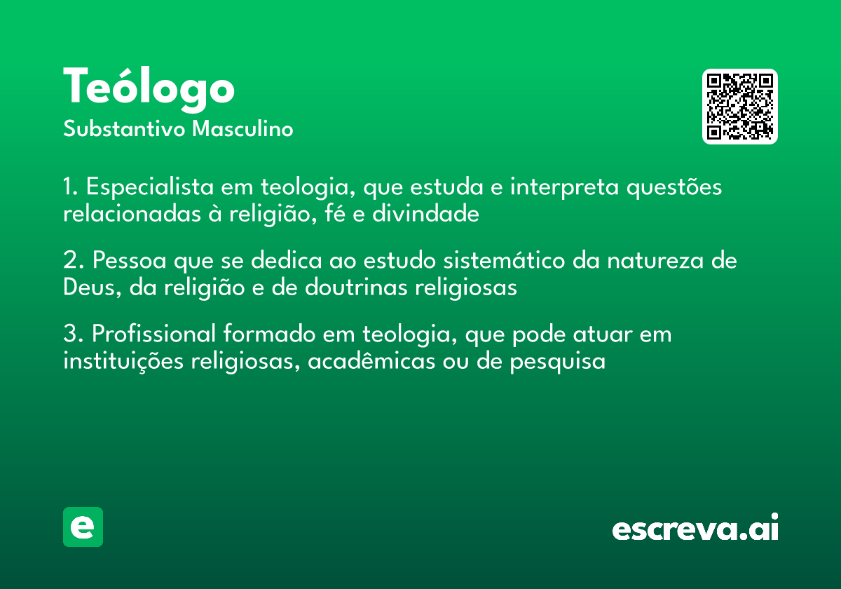 teólogo