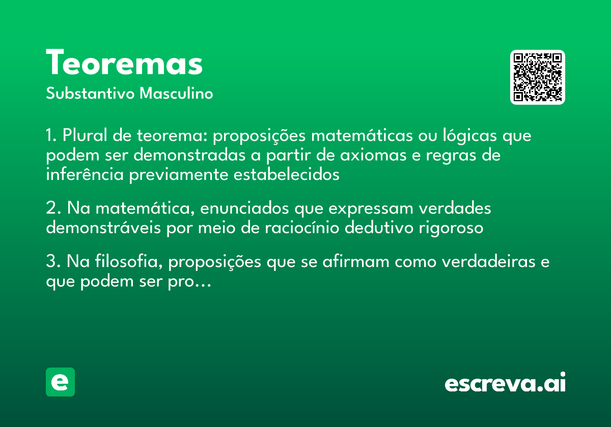 teoremas