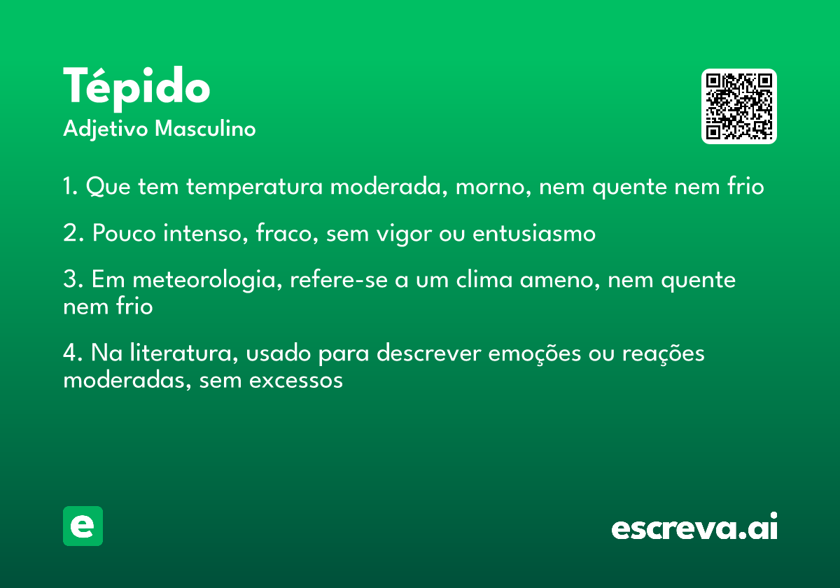 tépido