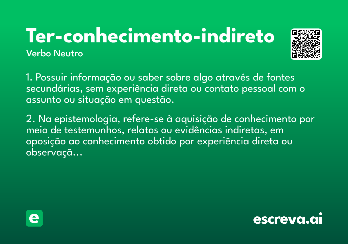 ter-conhecimento-indireto