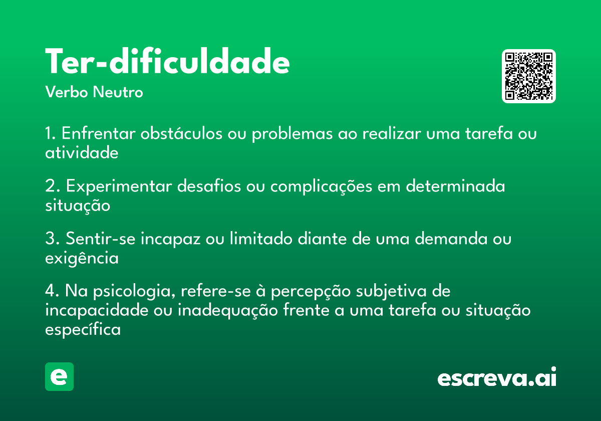 ter-dificuldade