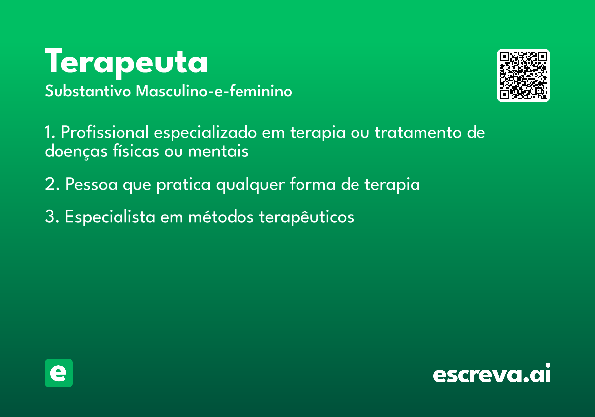 terapeuta