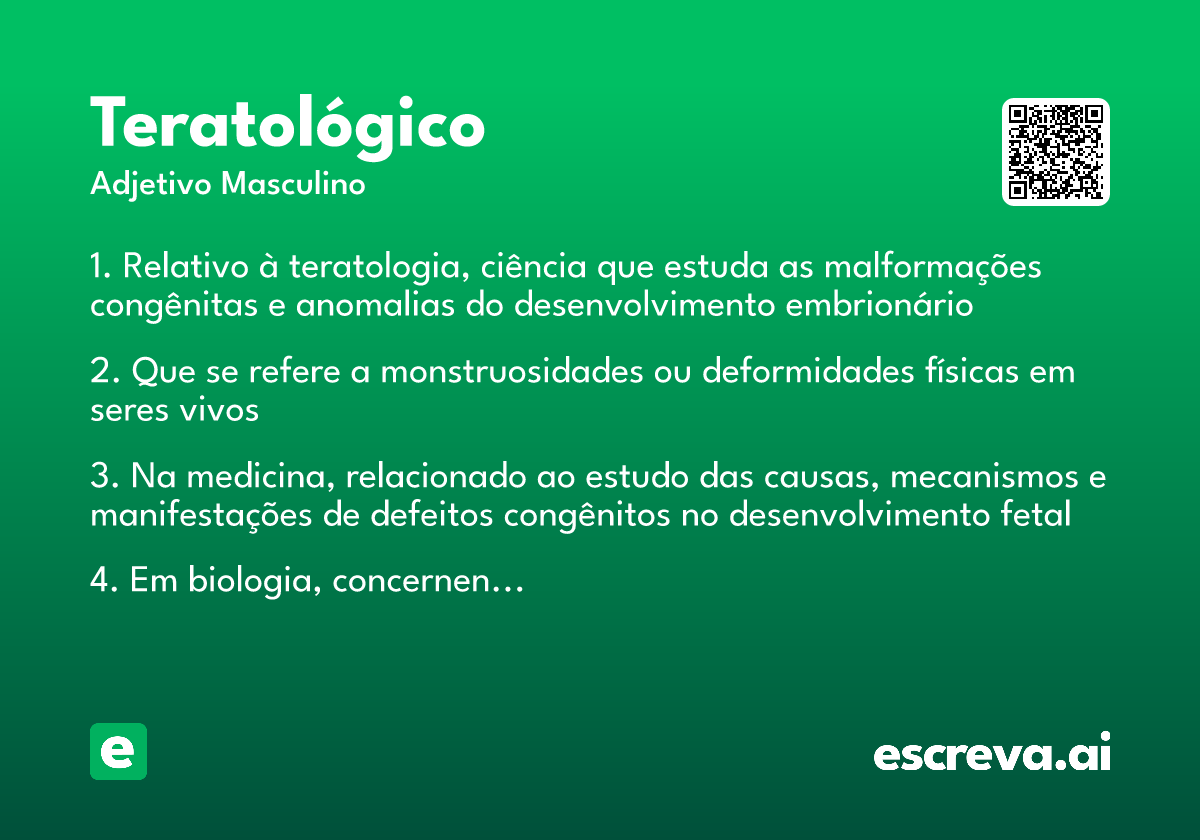 teratológico