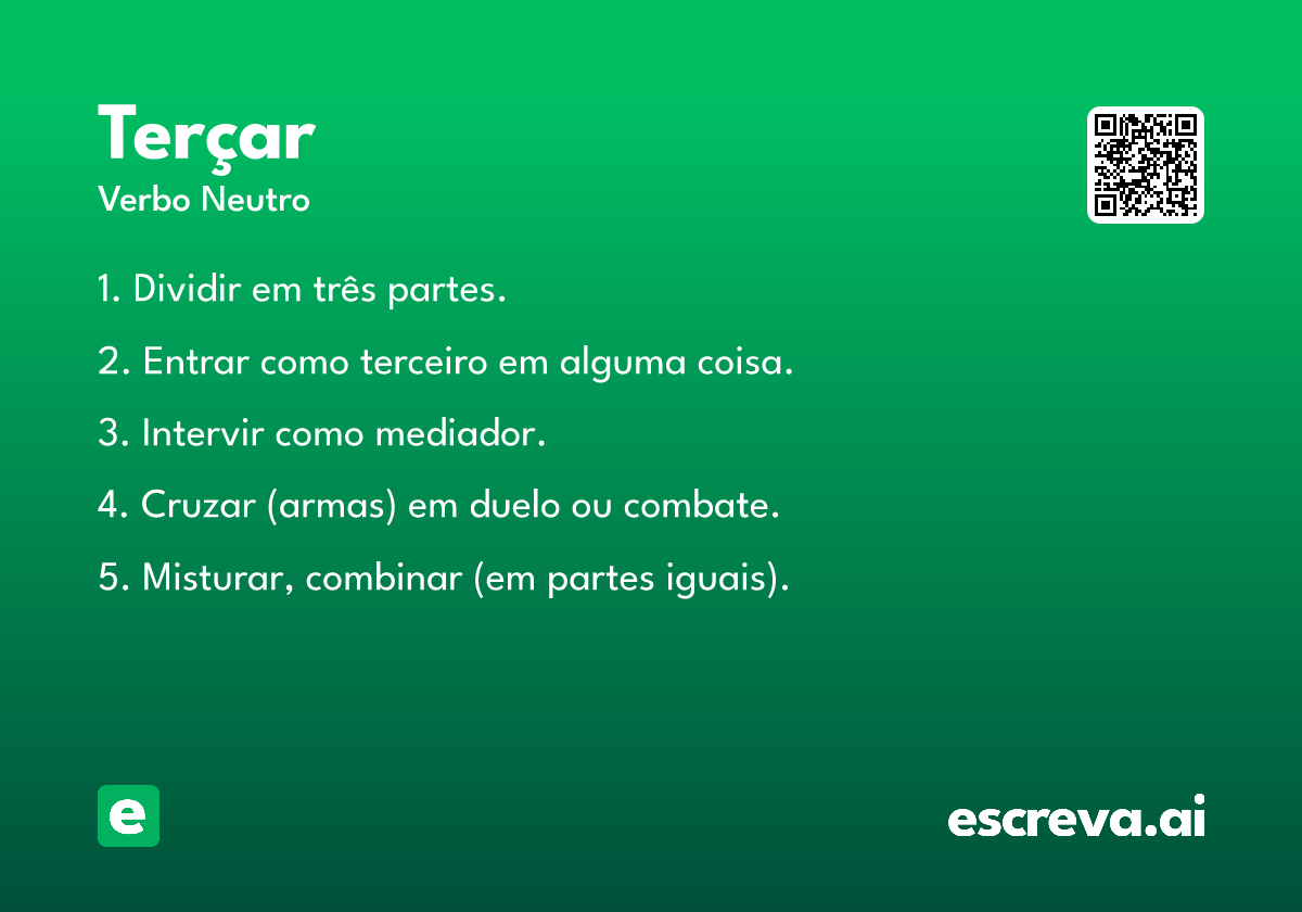 terçar