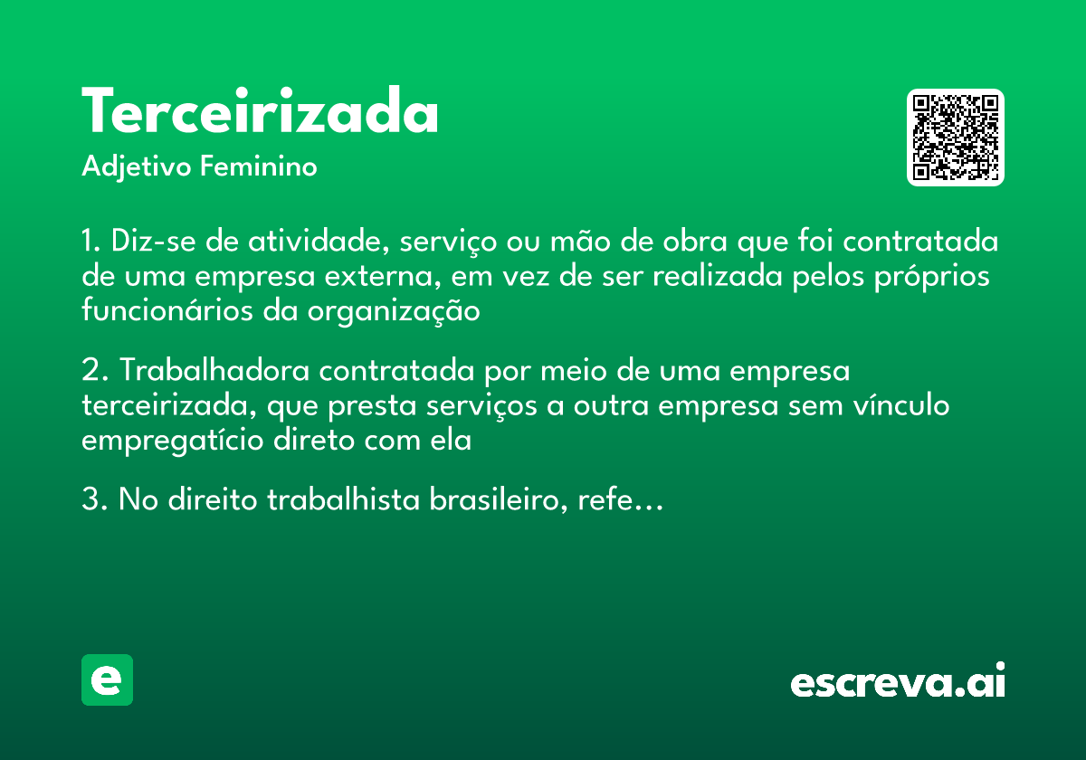 terceirizada