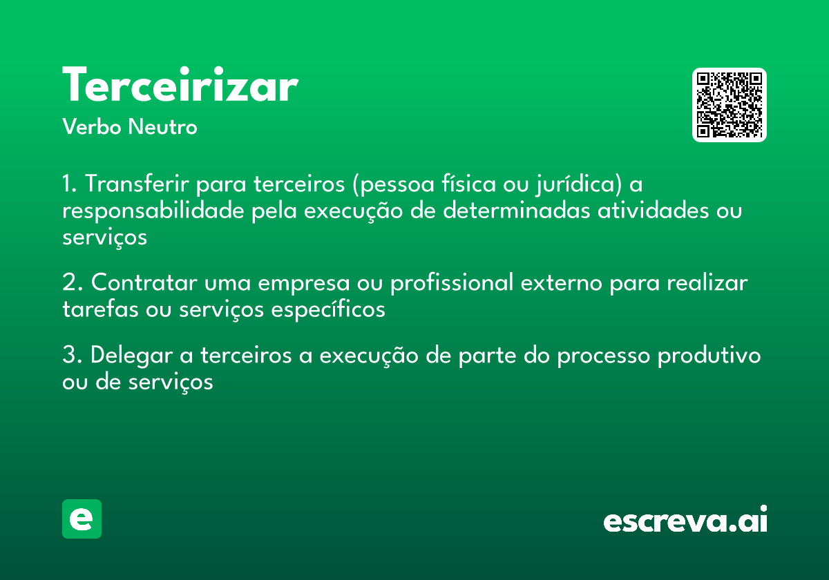 terceirizar