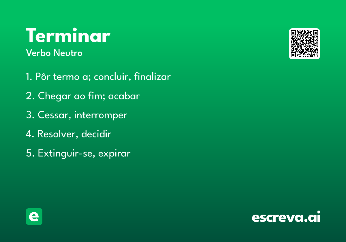 terminar