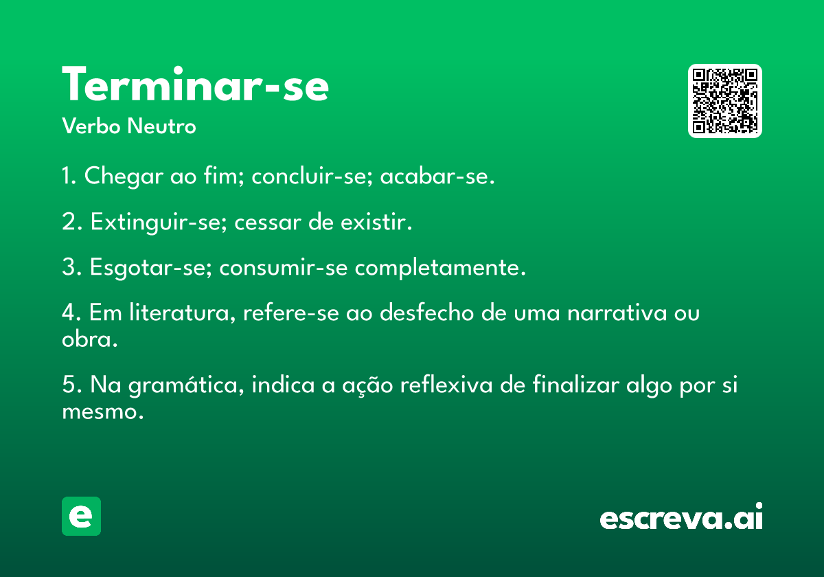 terminar-se
