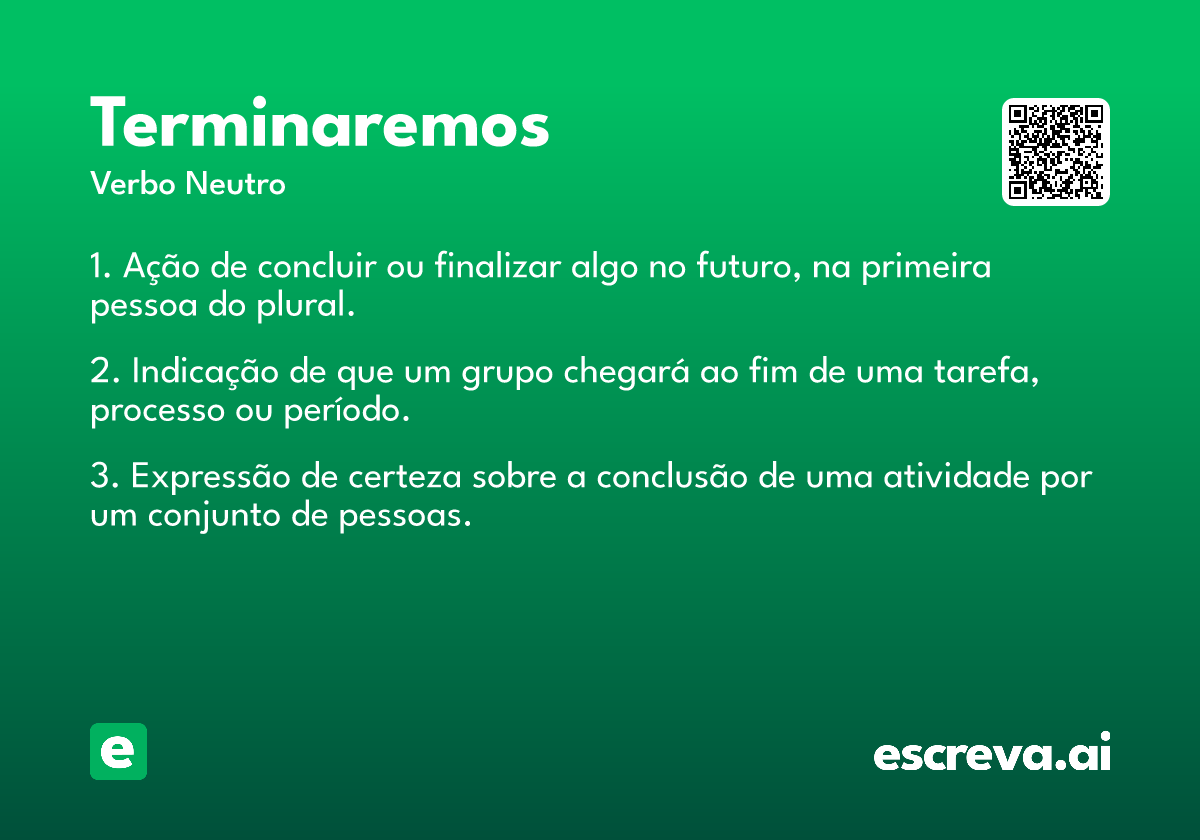 terminaremos