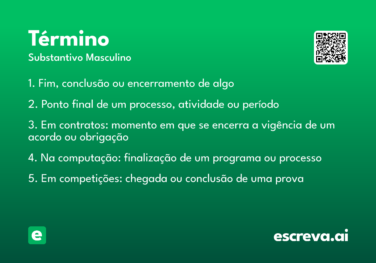 término