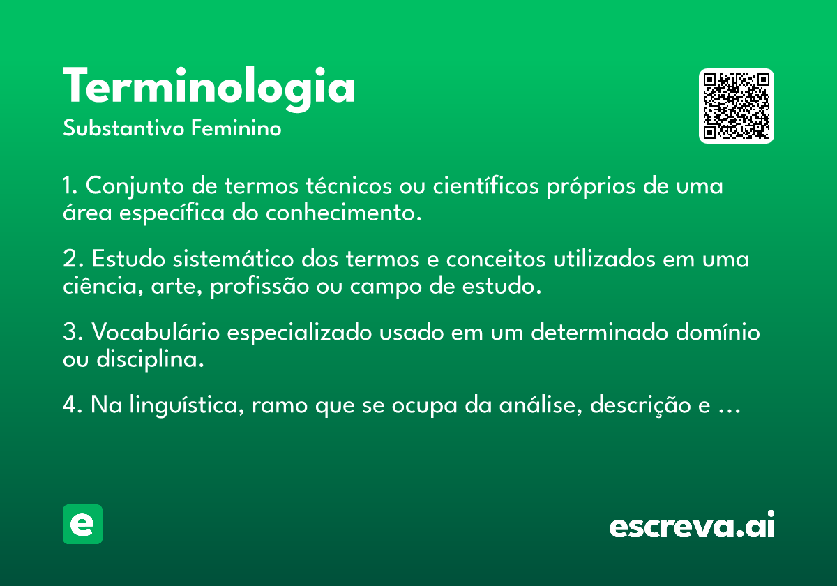 terminologia