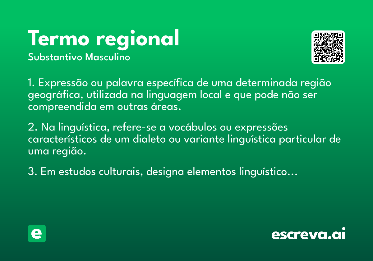 termo regional